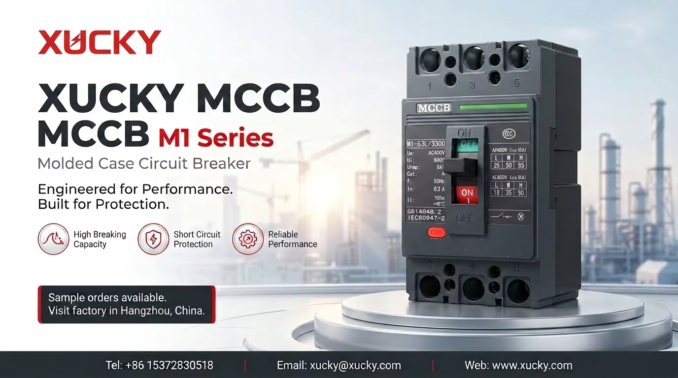 ​Precízió és erő: Bemutatjuk a XUCKY M1-63L MCCB-t.